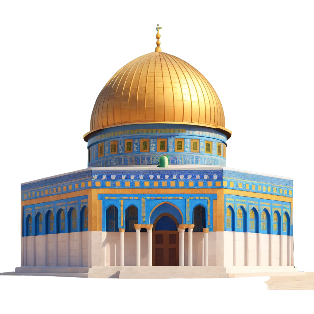 Dome of the rock, Jerusalem emoji
