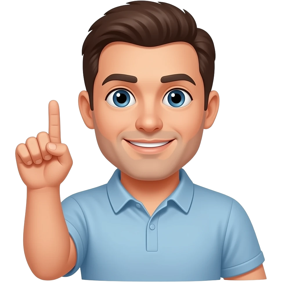 A man with his penis in his hand emoji