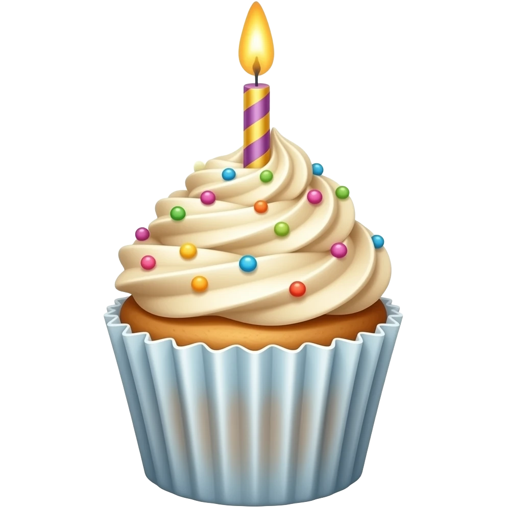 Birthday cupcakes emoji