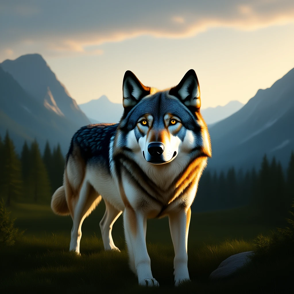 Wolf emoji