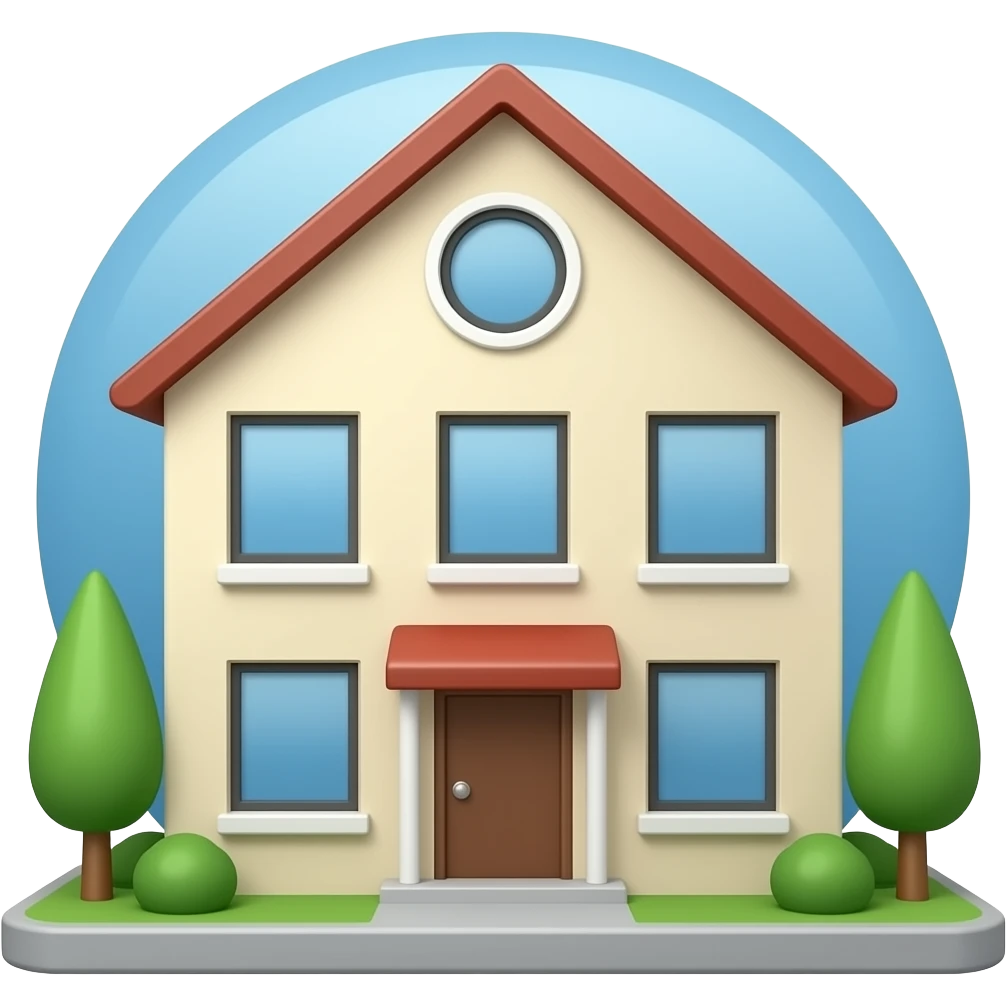 icono de vivienda de personal de seguridad emoji