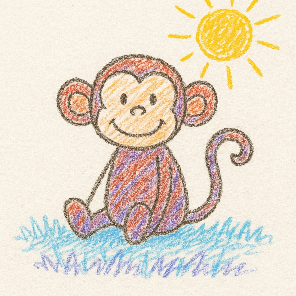 Monkey emoji