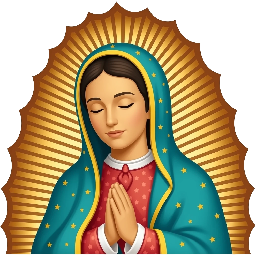 Virgin of Guadalupe emoji