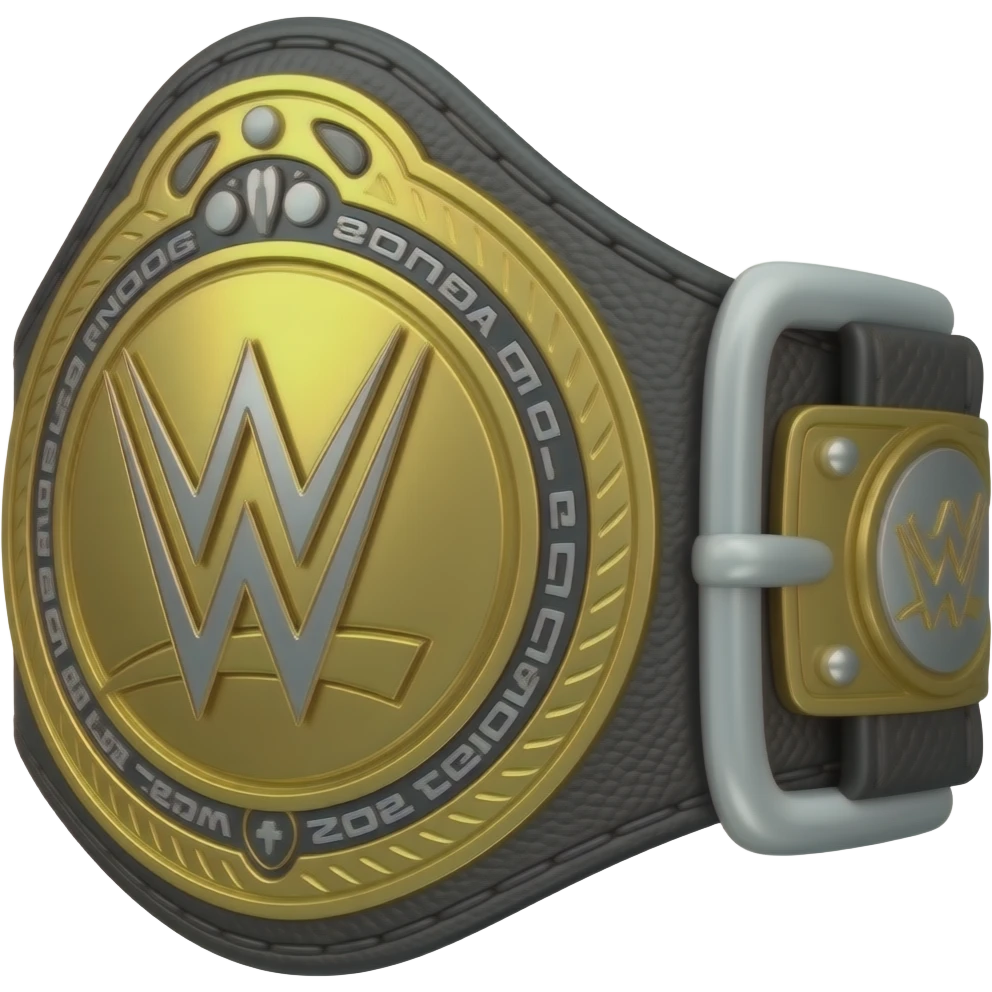 wwe spinner belt 2005 emoji
