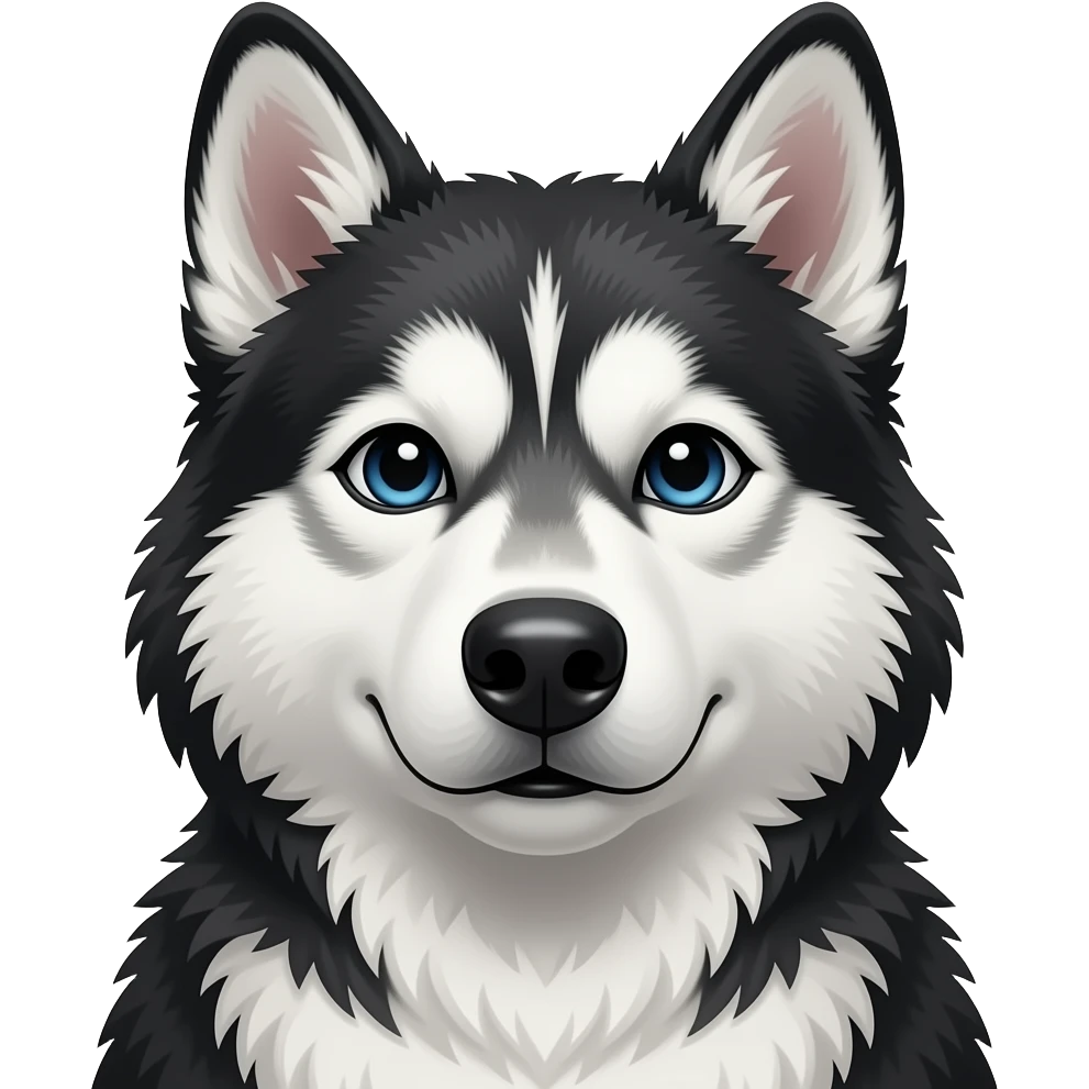 husky man emoji
