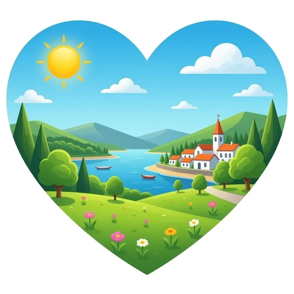 Coração de Viana de Castelo emoji