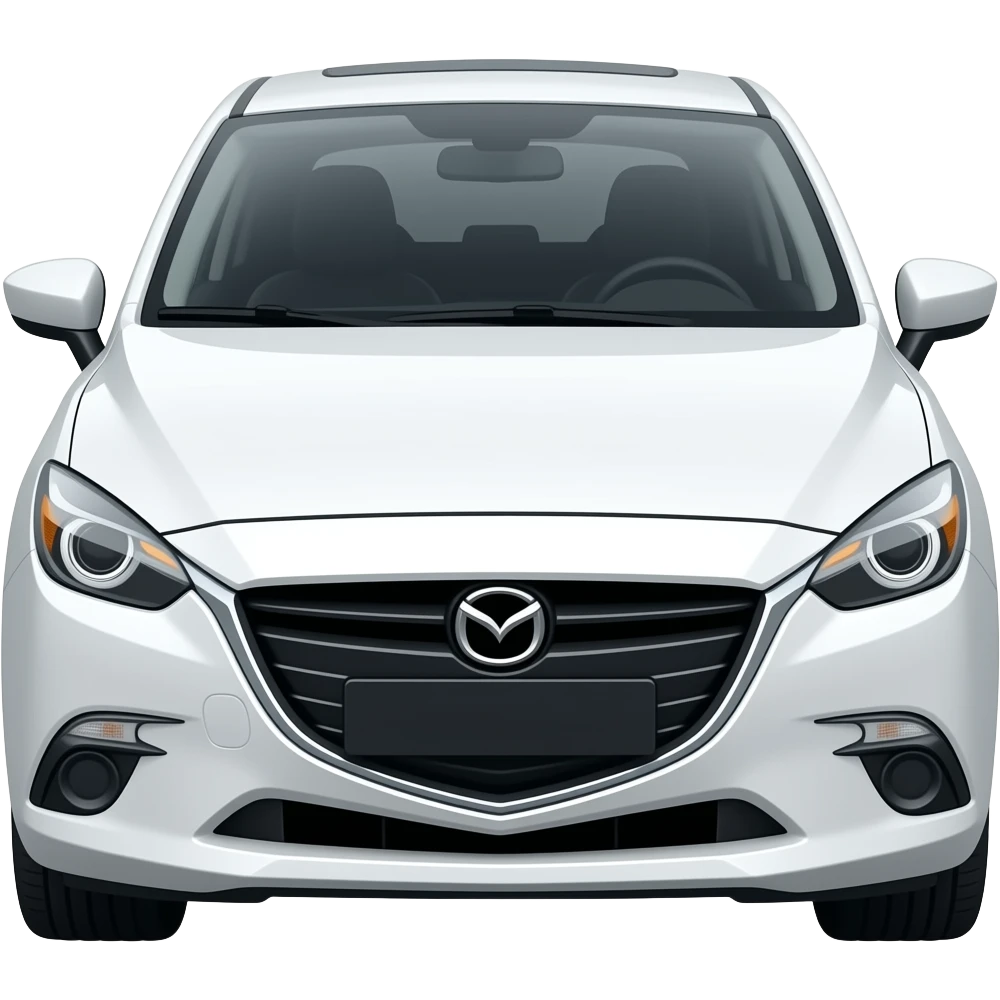 Emoji mazda2 blanco emoji