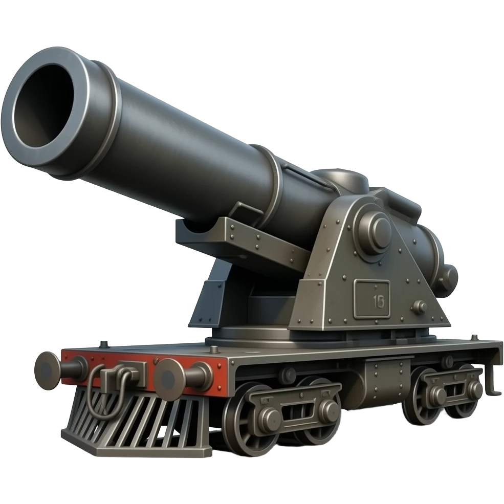 Massive Railway Gun emoji