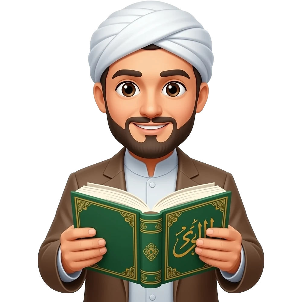 reading islamic books emoji
