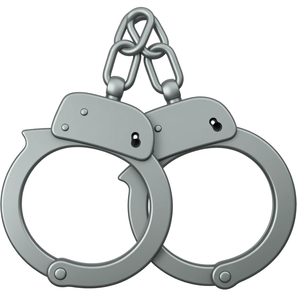 Police (items) handcuffs emoji