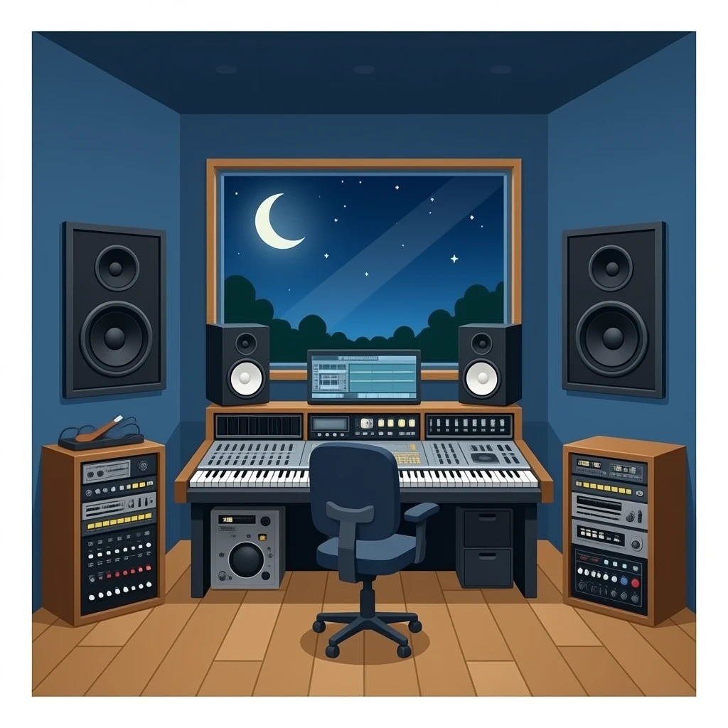 music recording studio emoji