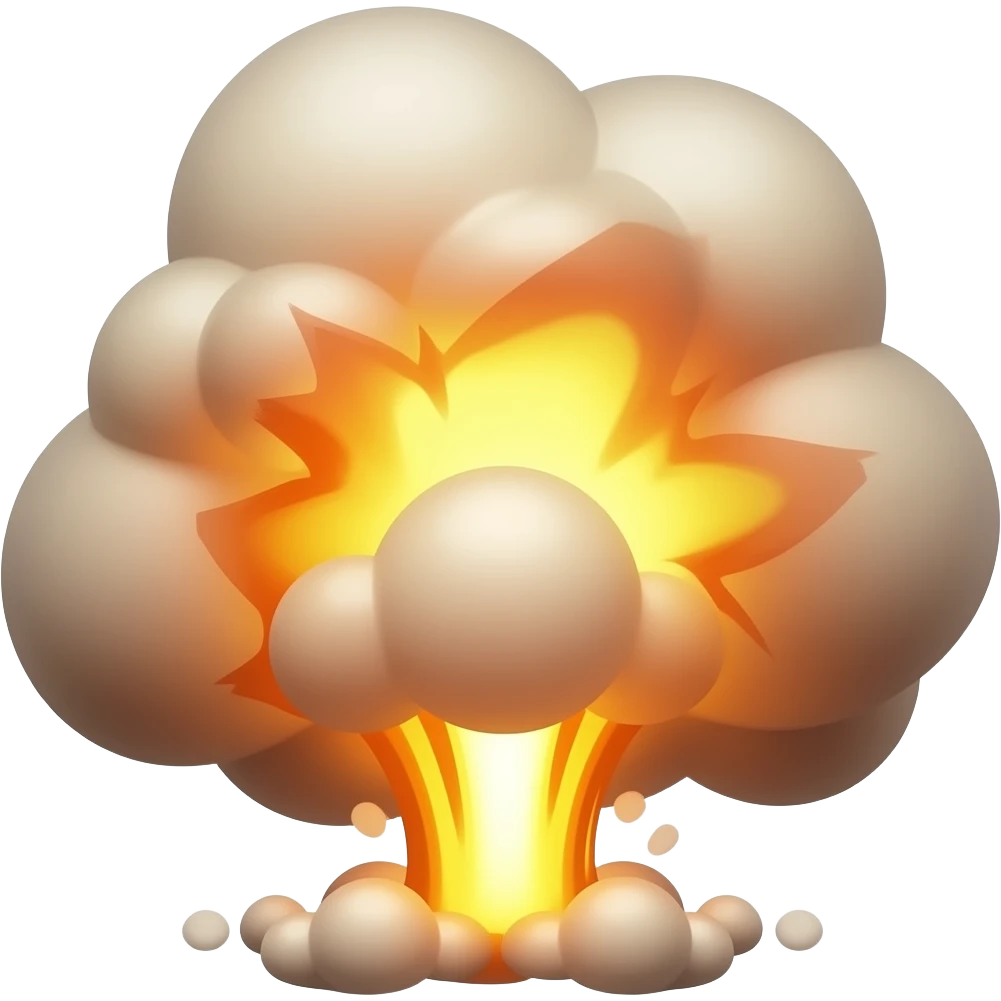 explosion emoji
