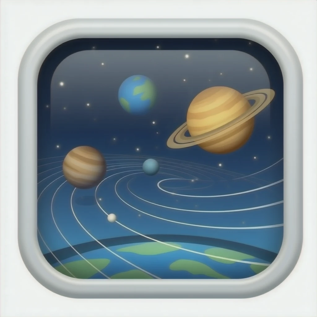 Solar system emoji