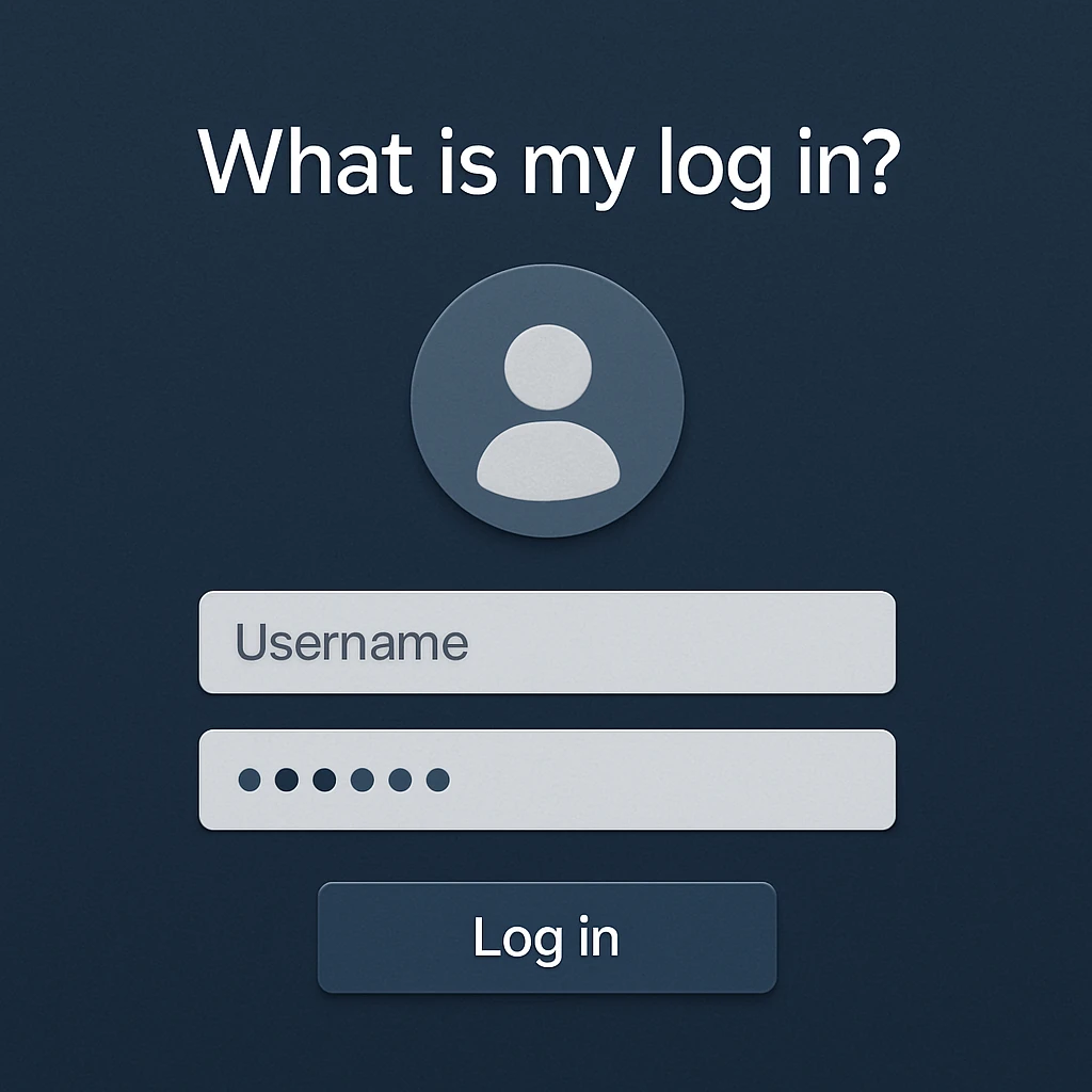 what is my log in?  emoji