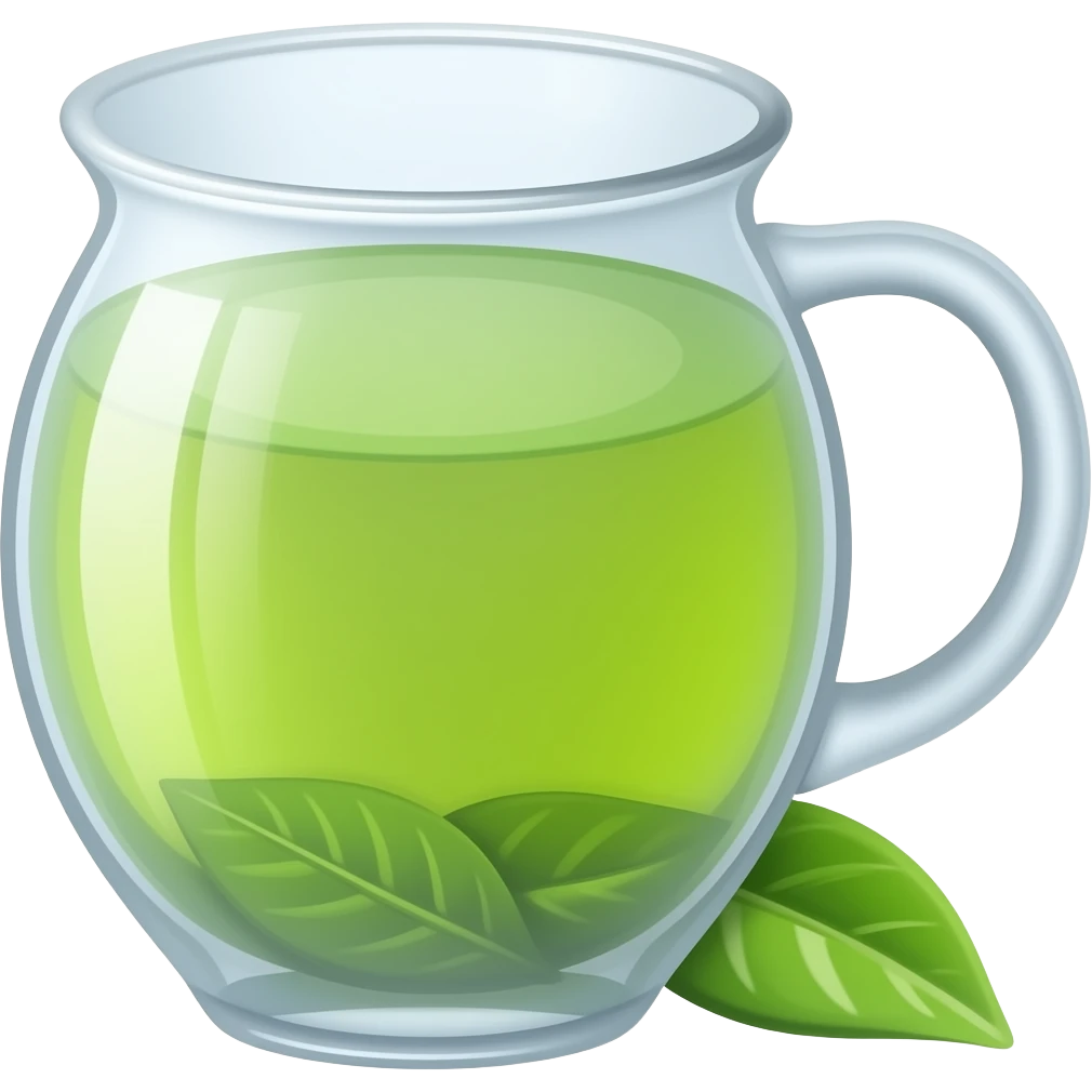 green tea emoji