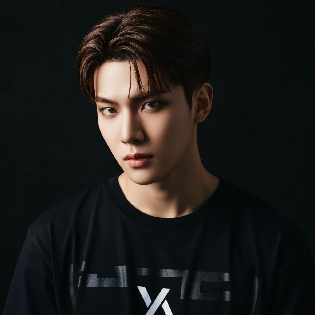 kpop profile picture, minimal, expressive, variation 2 emoji