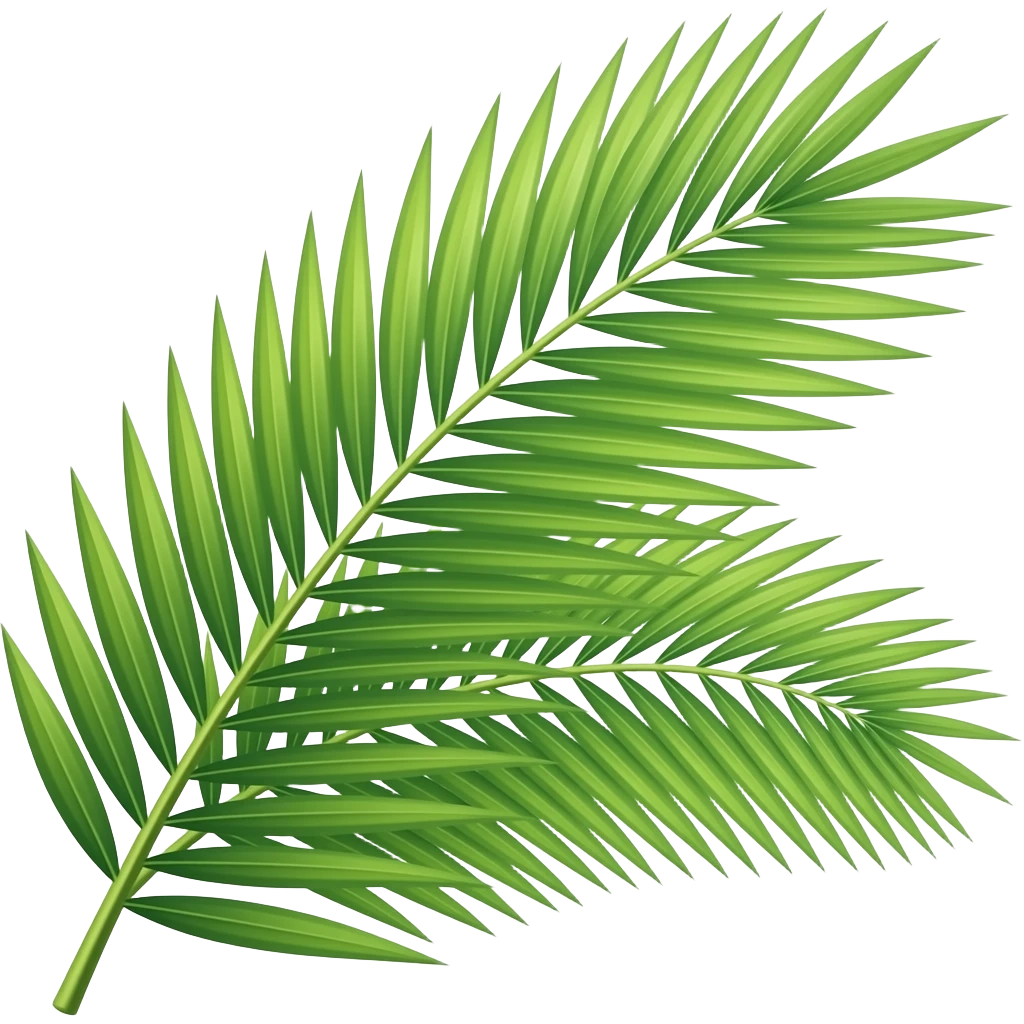 Palm branches emoji
