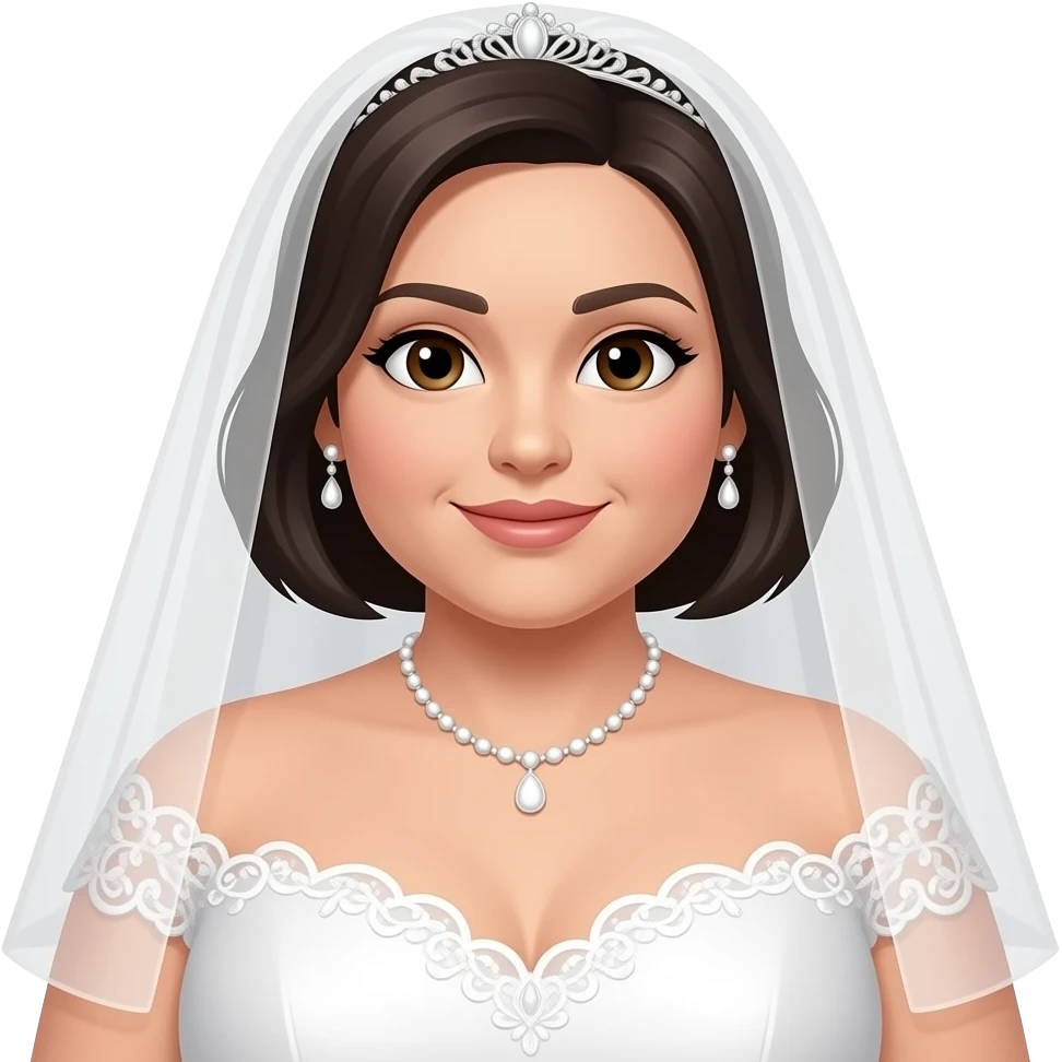 Fat woman wedding lesbian emoji