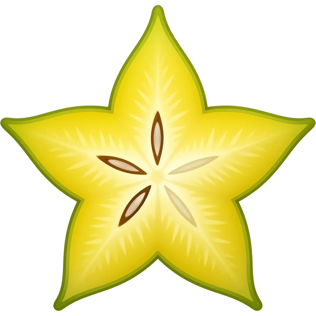 Star fruits emoji