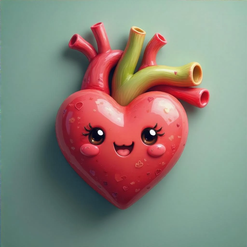 cute heart, no background emoji