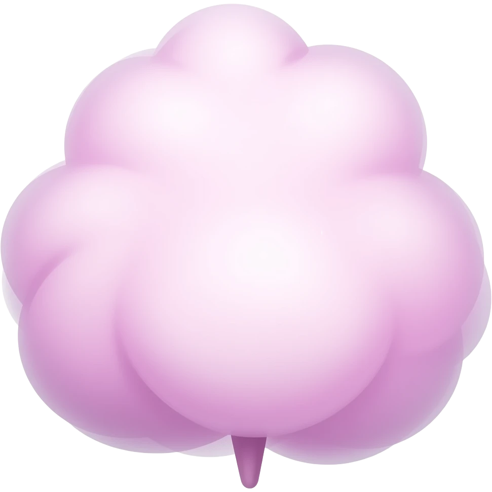Cotton candy emoji