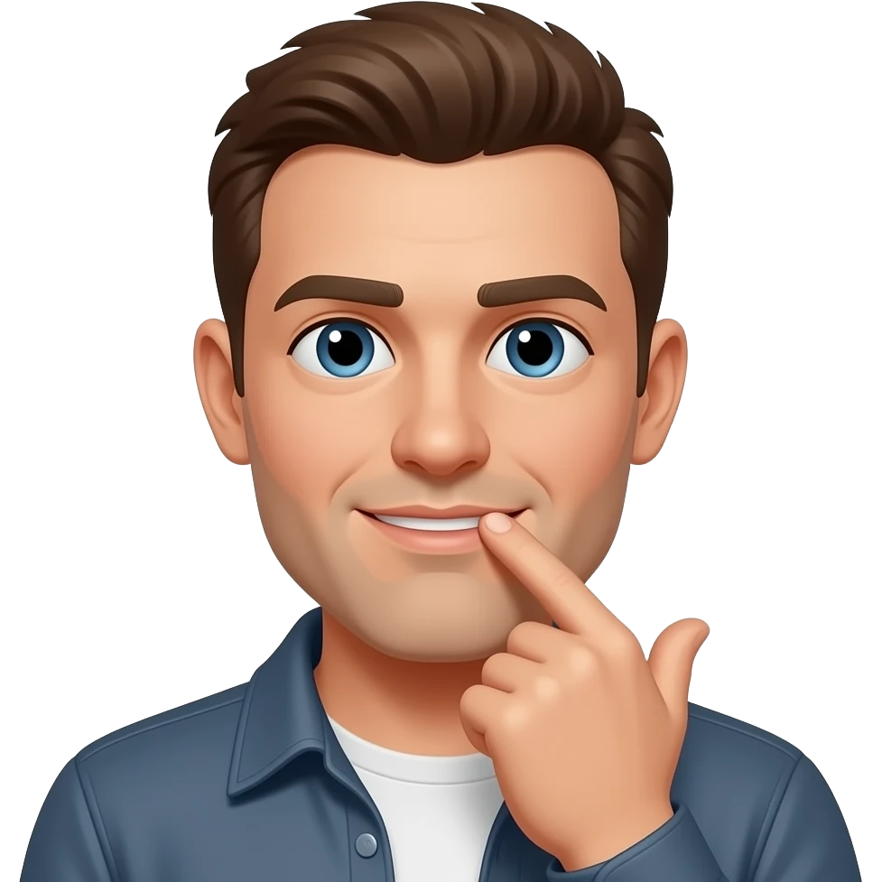 persona midiendose emoji