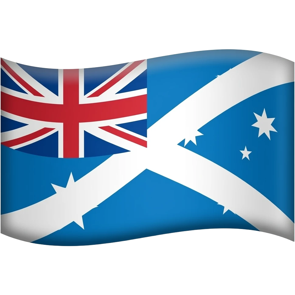 Scottish Distributed of Australia Flag emoji