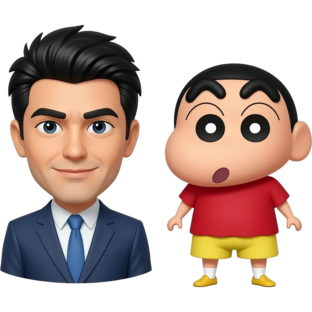 Kazama and shinchan emoji