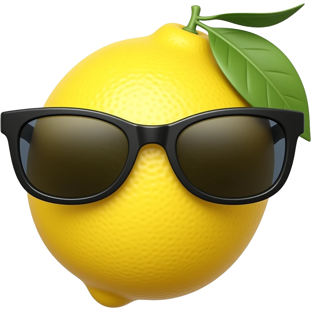🍋✨🕶 emoji