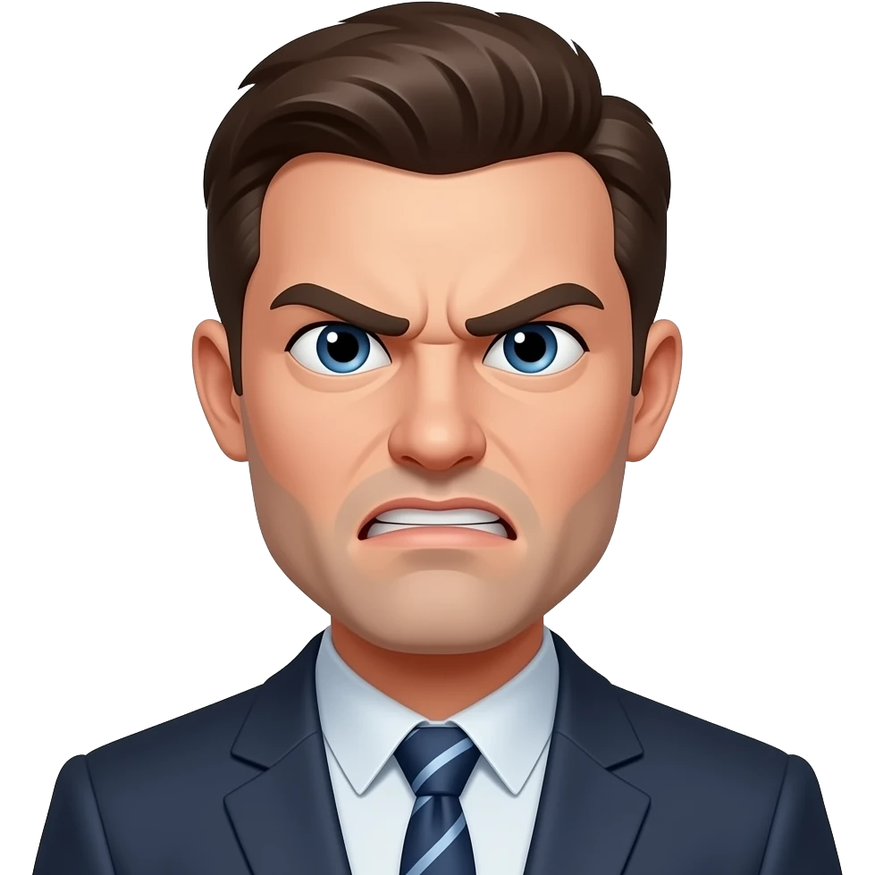 i love you but still mad emoji