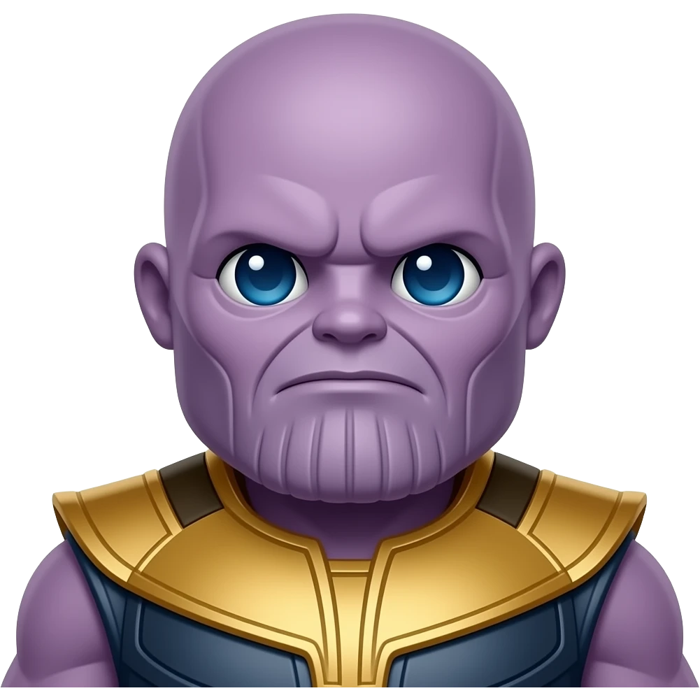 Thanos chibi cute emoji