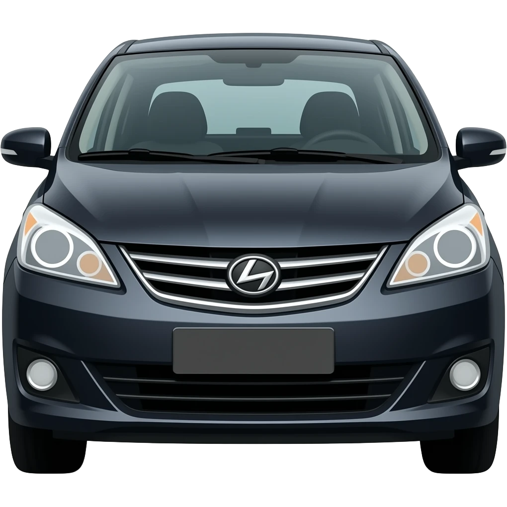 Black car grand livina emoji