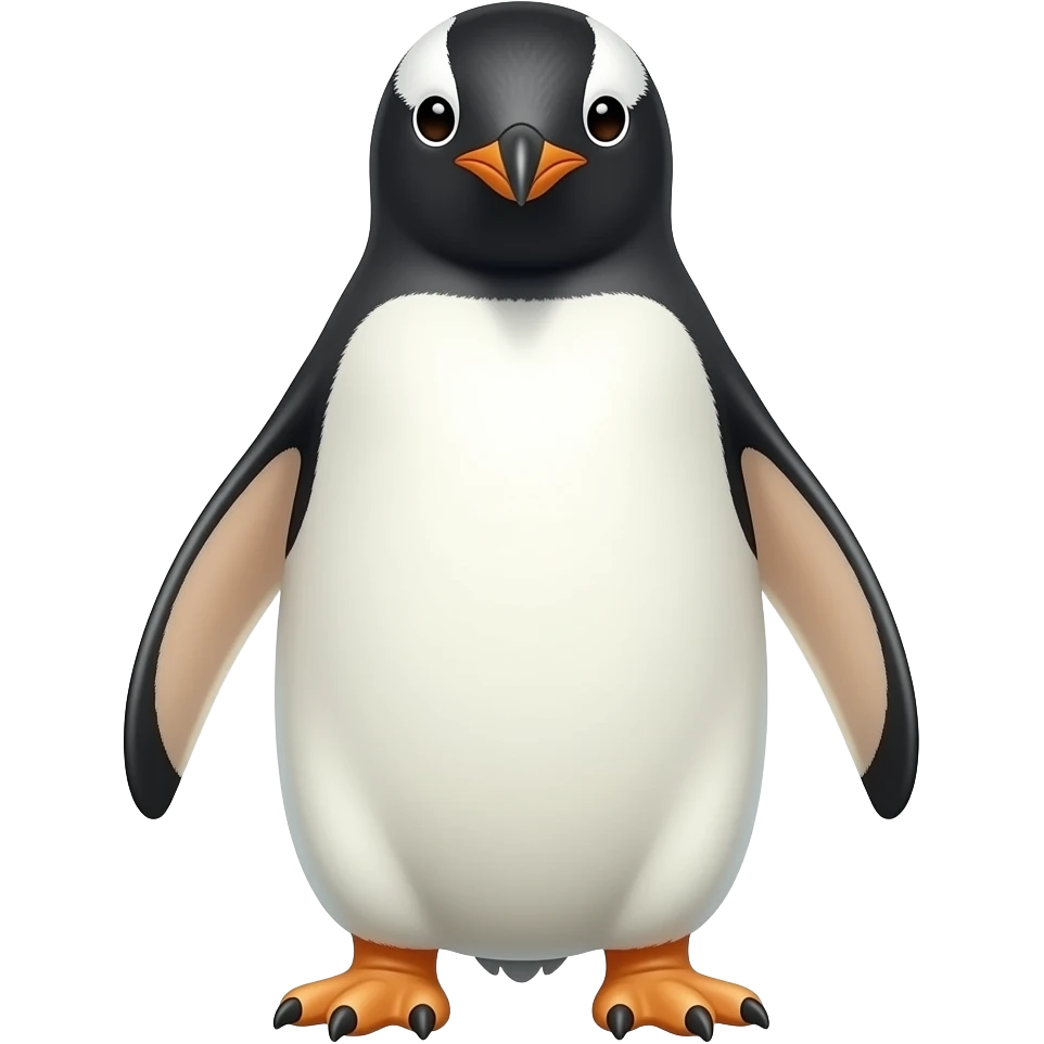 Gentoo penguin emoji