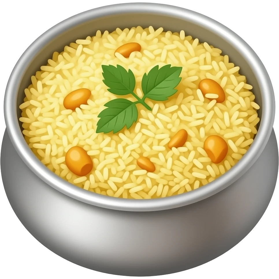 Dal rice emoji