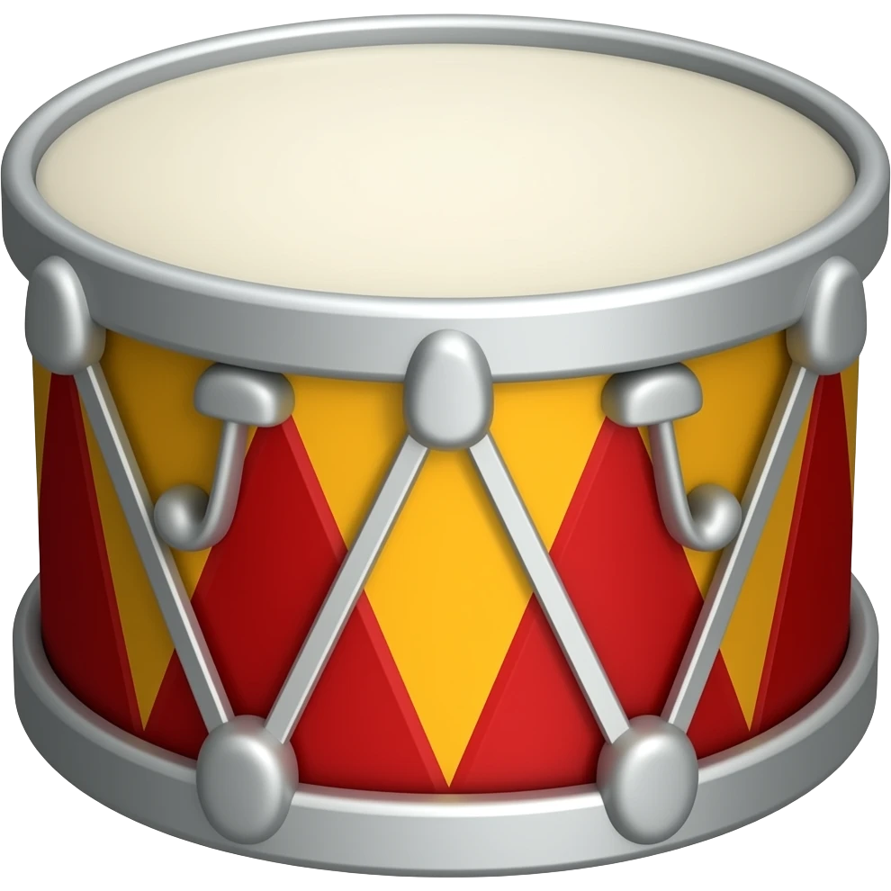 like a drum emoji