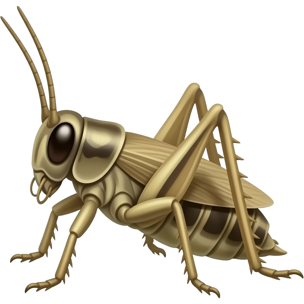Cricket animal emoji