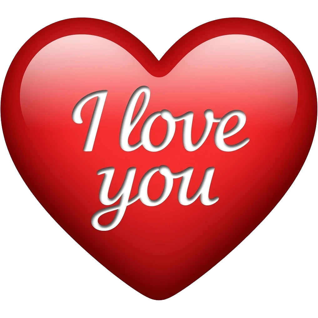 Con un te quiero 💖 emoji