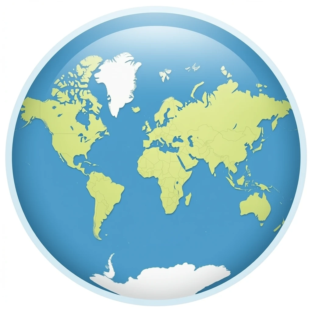 America wrold map emoji