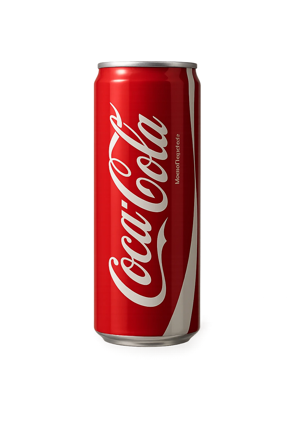 coca cola iperrealistica fluttua in aria emoji