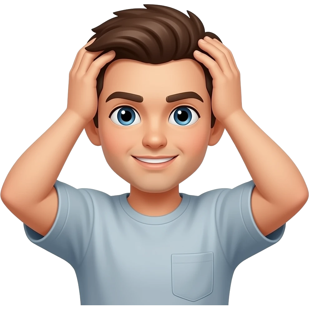 emoji face with fists by the head emoji