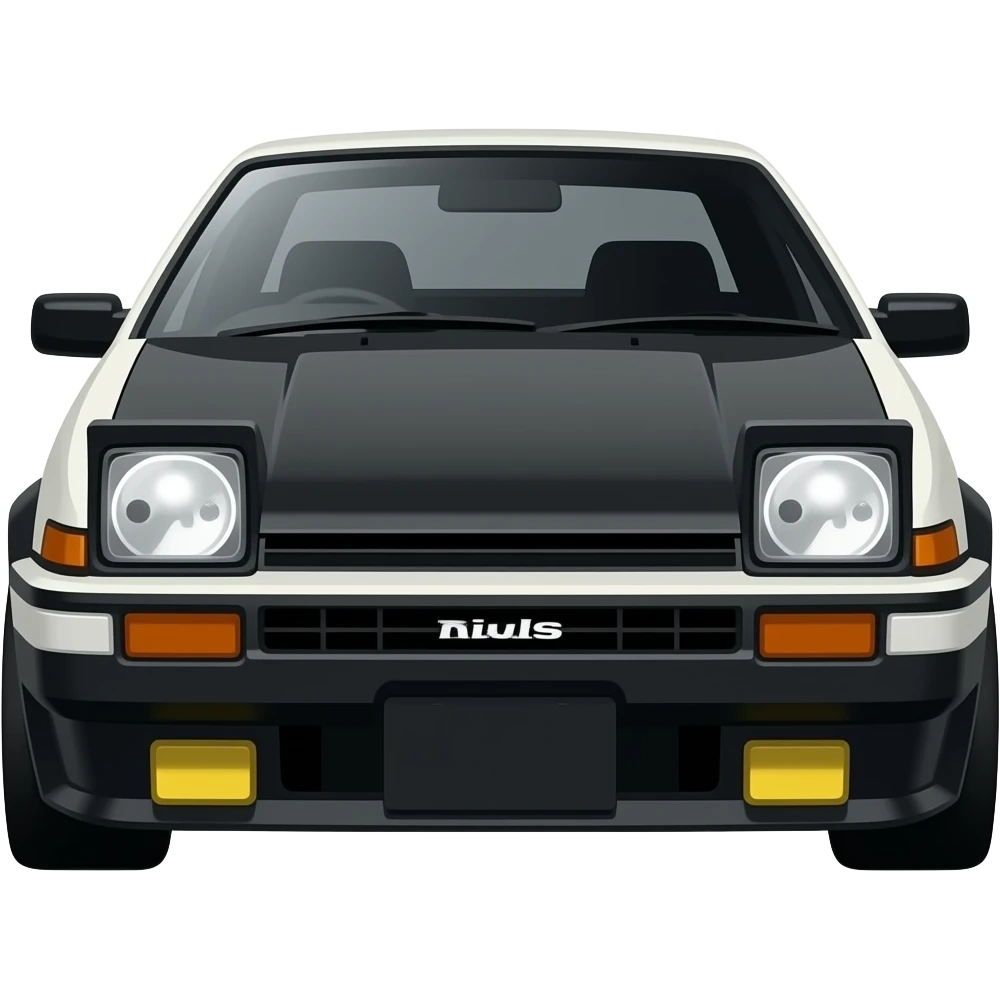 Trueno ae86 of takumi fujiwara from initial d emoji