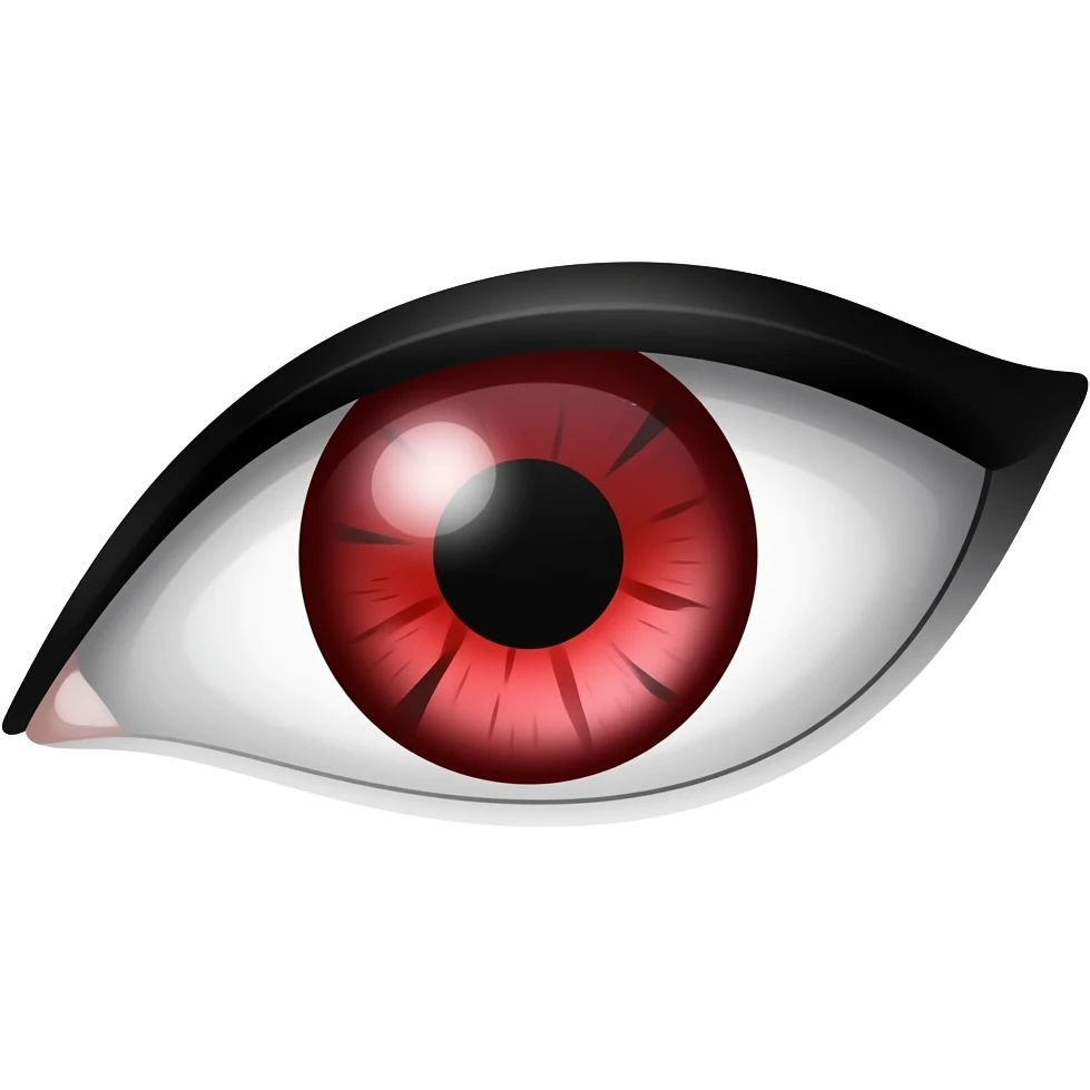 Itachi Sharingan only red area give me emoji