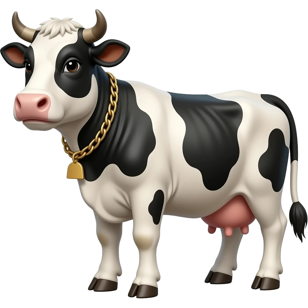 gangster cow emoji
