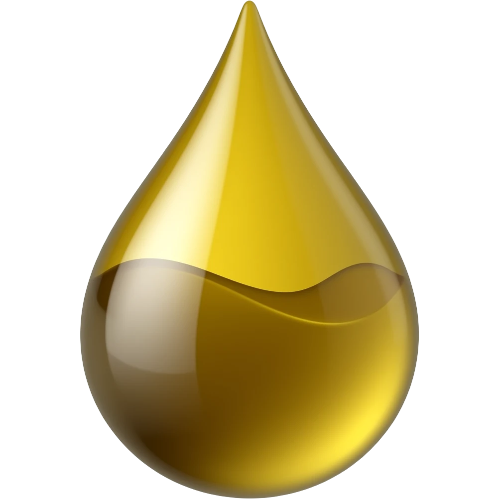 a drop of crude oil emoji