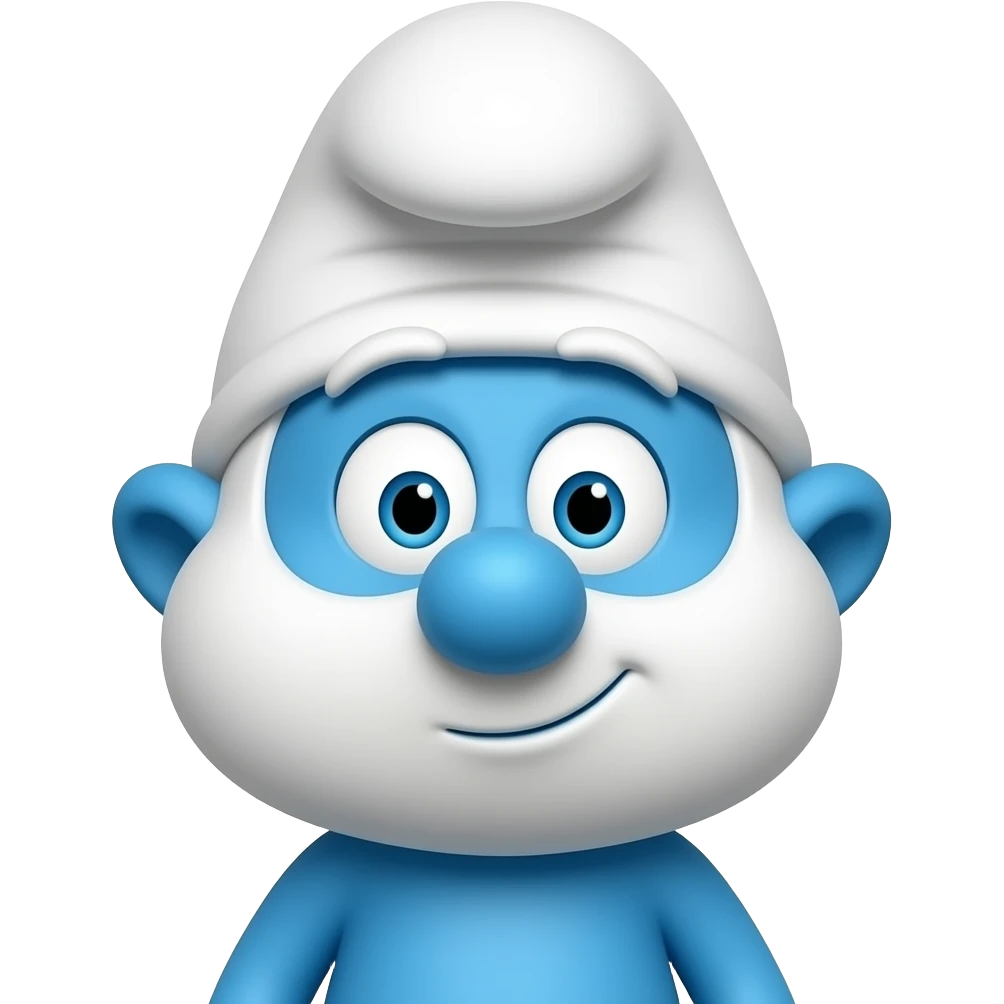 Smurf emoji
