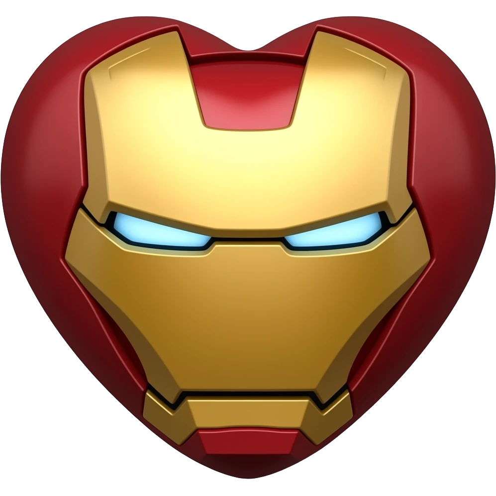 Iron Man heart emoji