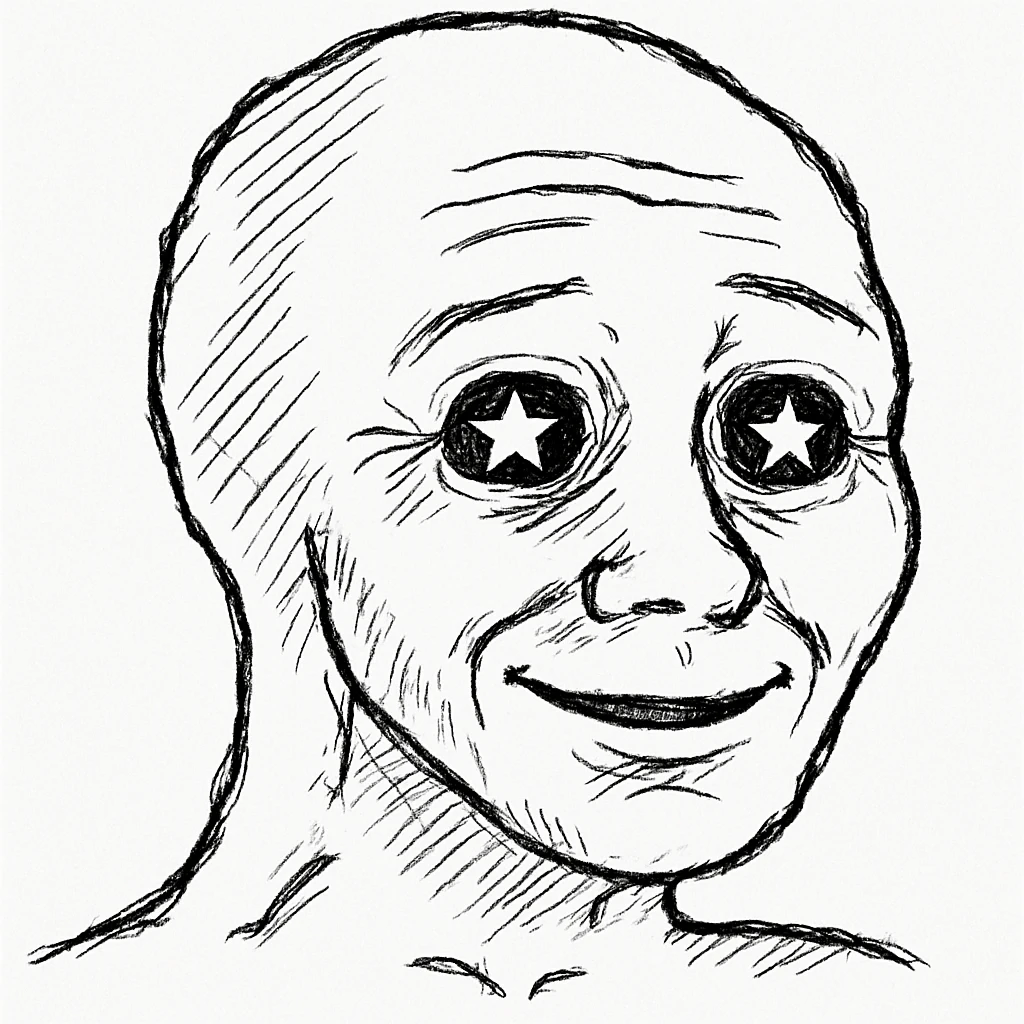 期待的星星眼表情 emoji