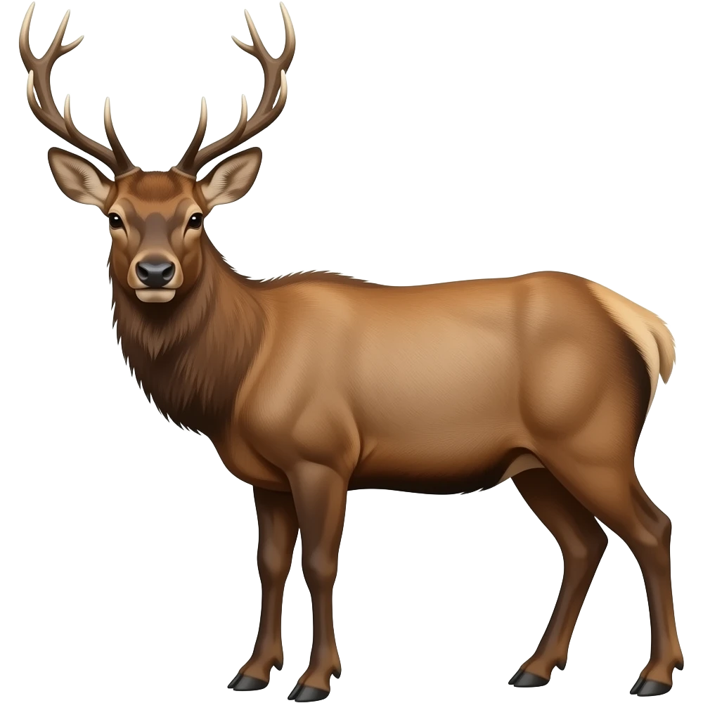 wapiti emoji