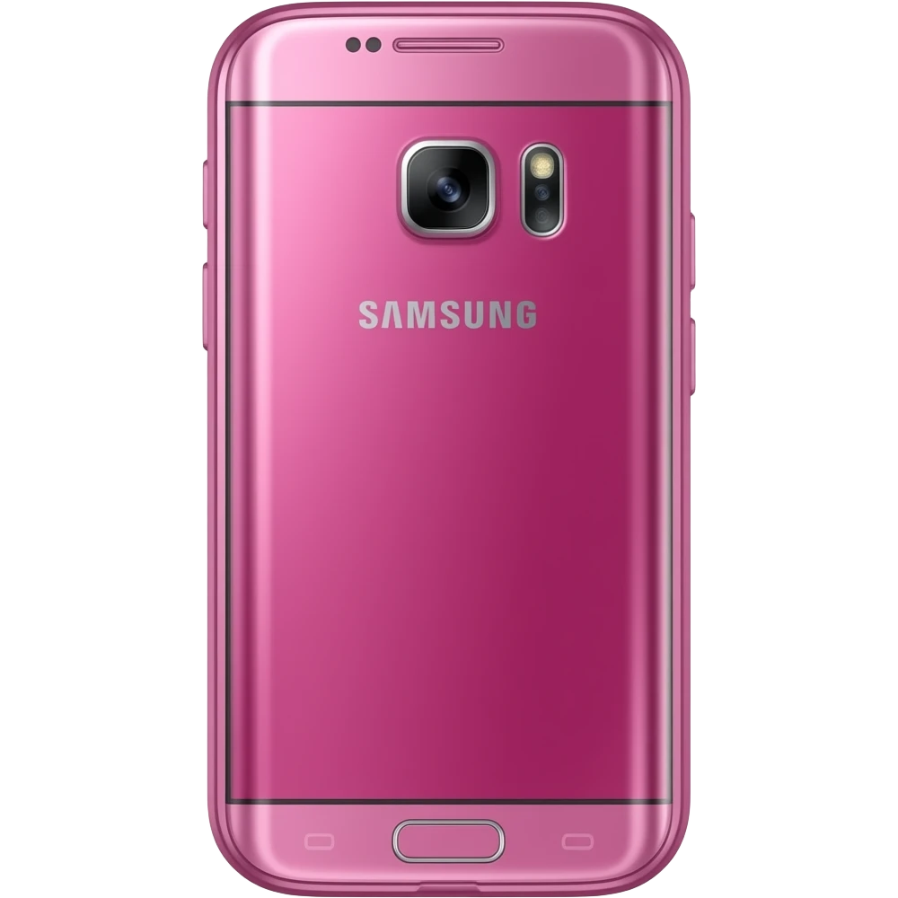 Un Samsung Galaxy celular de color Rosa más craro emoji