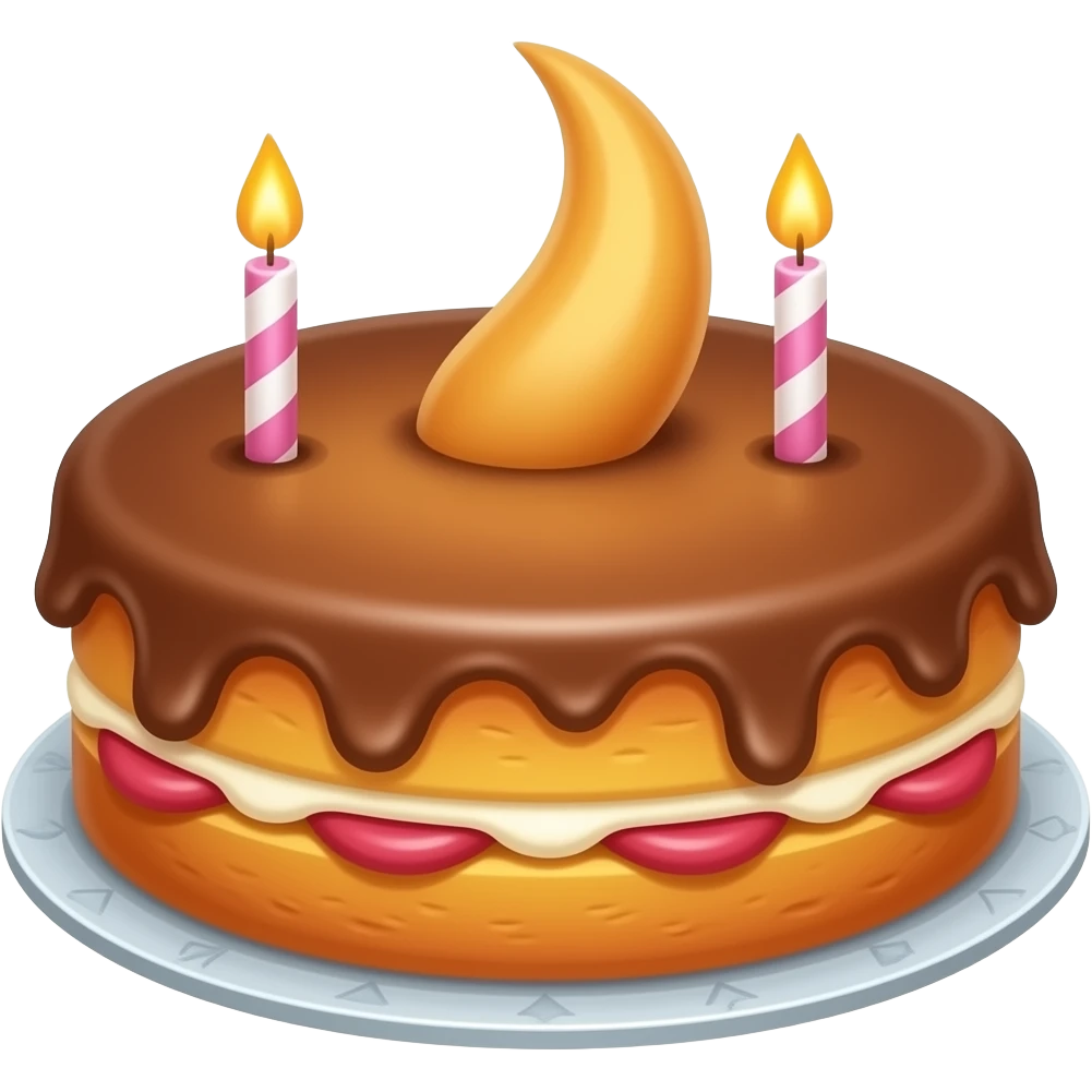 Eating an ass shaped cake emoji